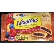 How many calories are in triple berry newtons - calories, carbs, nutrition