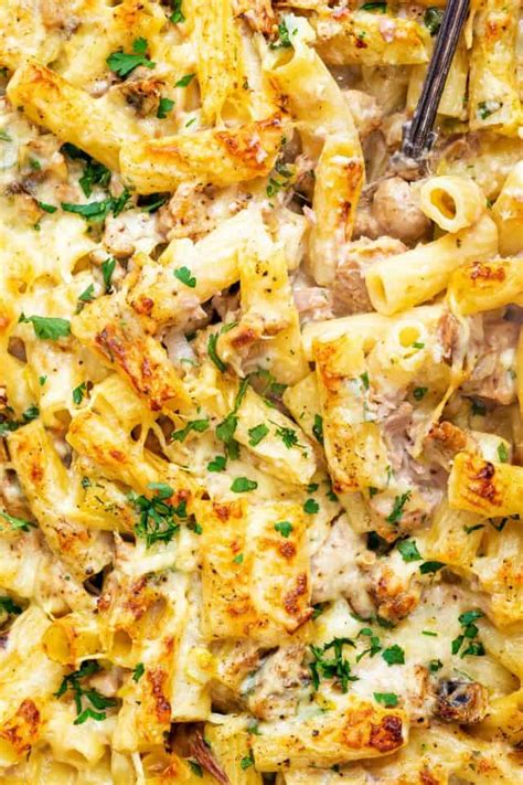 How many calories are in tuna pasta bake - calories, carbs, nutrition