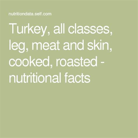 How many calories are in turkey, all classes, light meat, cooked, roasted - calories, carbs, nutrition