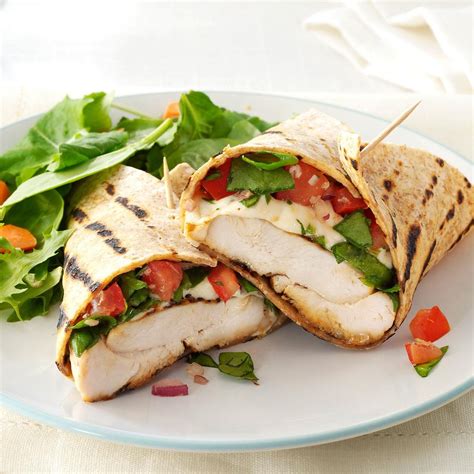 How many calories are in turkey bruschetta wrap (10