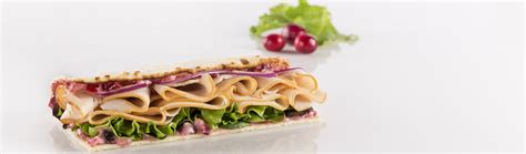 How many calories are in turkey flatbread with cranberry mayo - calories, carbs, nutrition