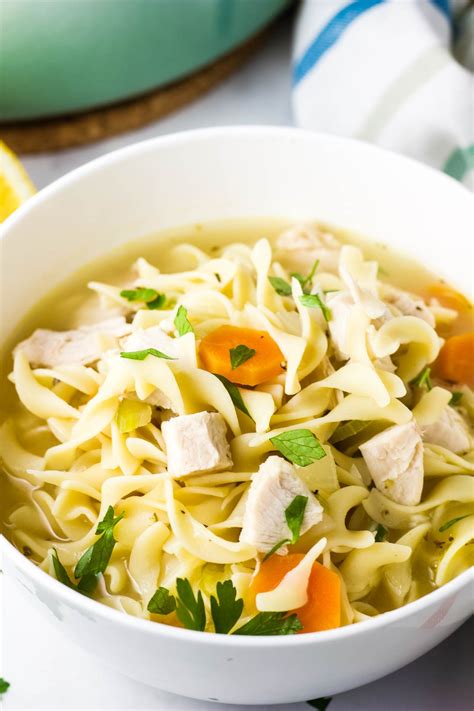 How many calories are in turkey noodle soup - calories, carbs, nutrition