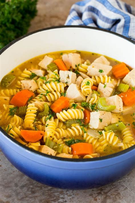 How many calories are in turkey vegetable noodle soup - calories, carbs, nutrition