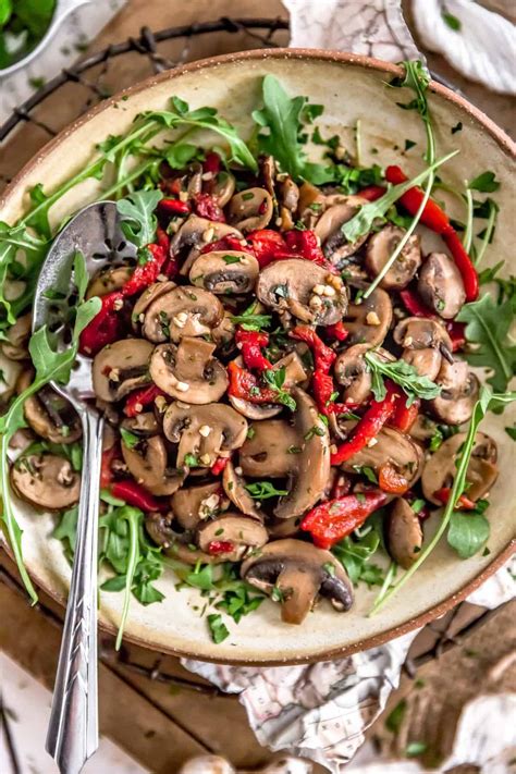 How many calories are in tuscan mushroom salad - calories, carbs, nutrition