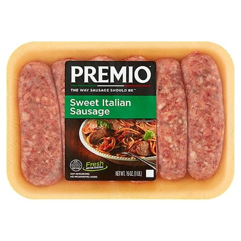 How many calories are in twelve sausage italian sweet 4 oz - calories, carbs, nutrition