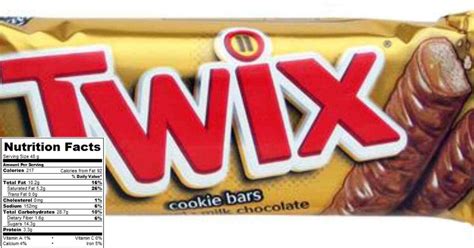 How many calories are in twix peanut butter - calories, carbs, nutrition