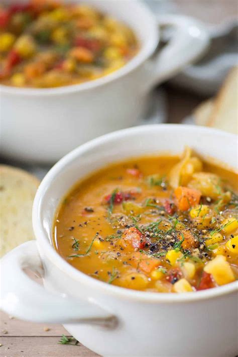 How many calories are in tyrolean vegetable chowder, vegan - calories, carbs, nutrition