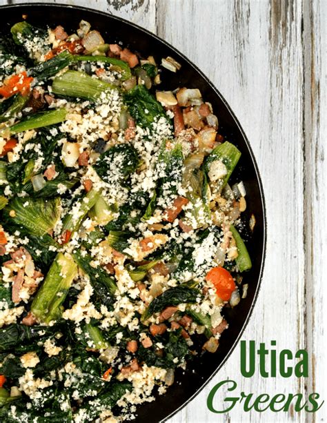 How many calories are in utica greens - chef jim's - calories, carbs, nutrition