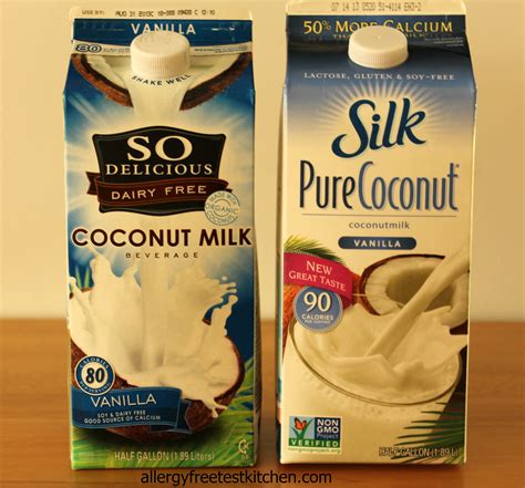 How many calories are in vanilla coconut milk - calories, carbs, nutrition