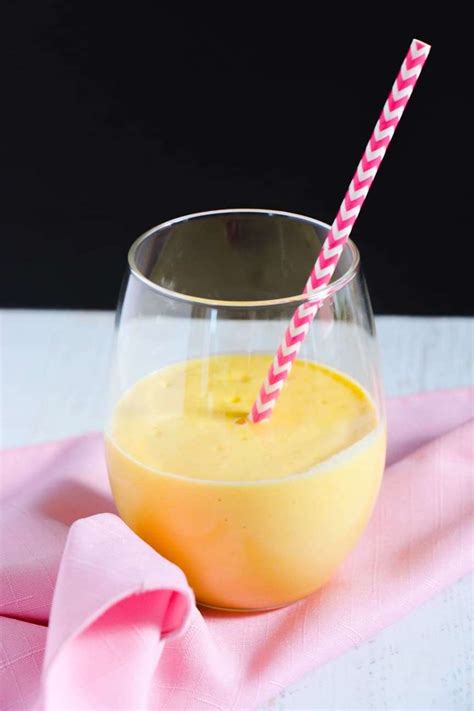 How many calories are in vanilla mango smoothie - calories, carbs, nutrition