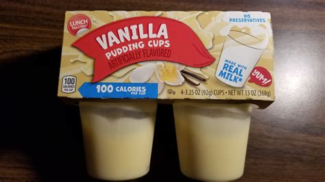 How many calories are in vanilla pudding cup - stg - calories, carbs, nutrition