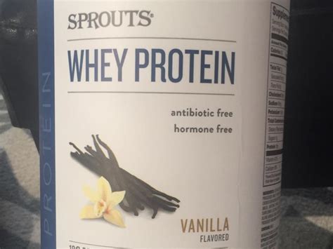 How many calories are in vanilla whey protein - calories, carbs, nutrition