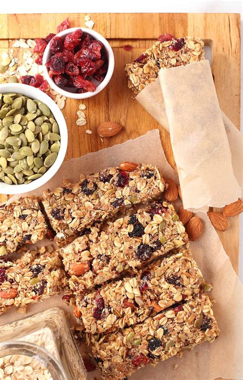 How many calories are in vegan granola bars - calories, carbs, nutrition