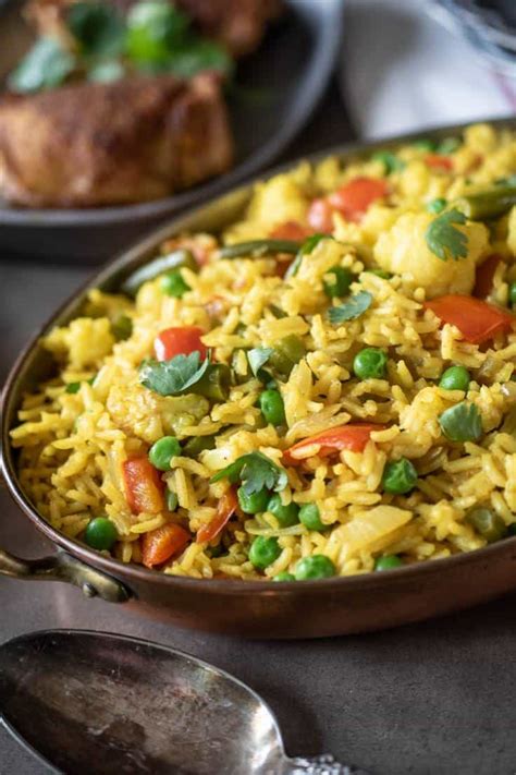 How many calories are in vegetable curry with basmati rice - calories, carbs, nutrition