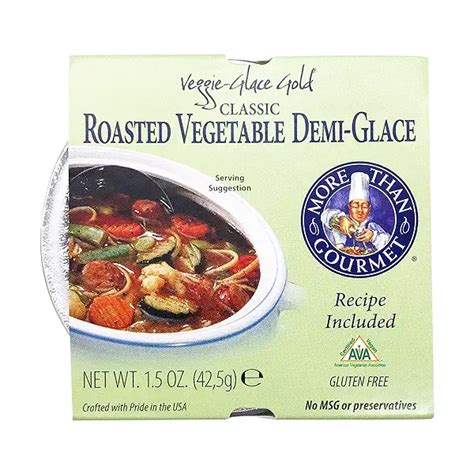 How many calories are in vegetable demi glace (31391.0) - calories, carbs, nutrition