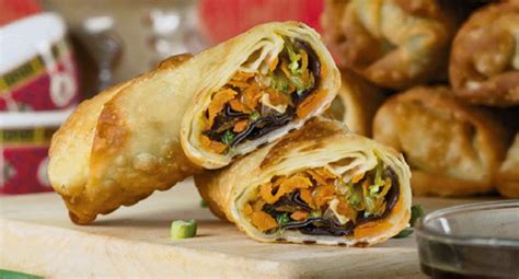 How many calories are in vegetable egg rolls - calories, carbs, nutrition