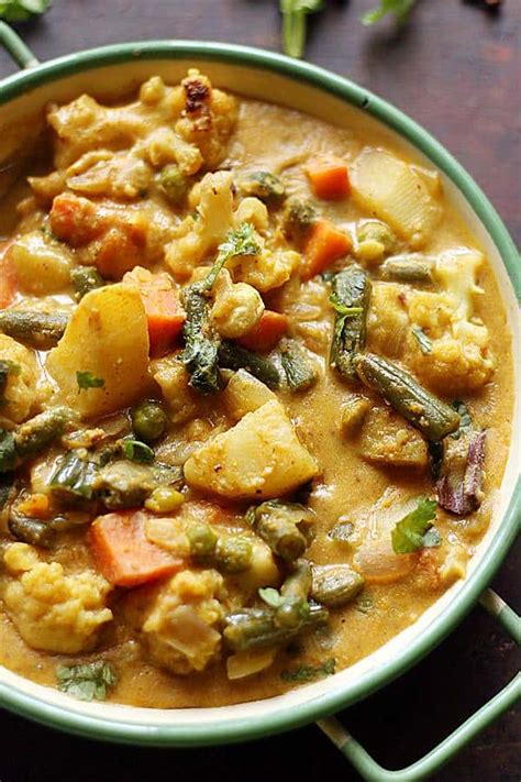 How many calories are in vegetable korma - calories, carbs, nutrition