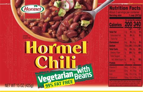 How many calories are in vegetarian chili with beans - calories, carbs, nutrition