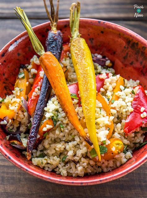 How many calories are in veggie bulgar salad - calories, carbs, nutrition