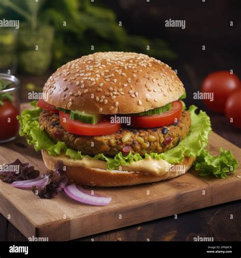 How many calories are in veggie burger on a multigrain bun - calories, carbs, nutrition