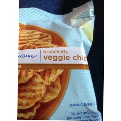 How many calories are in veggie chips - calories, carbs, nutrition