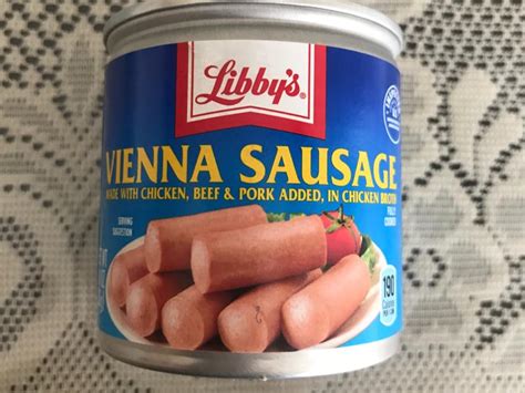 How many calories are in vienna sausage - calories, carbs, nutrition