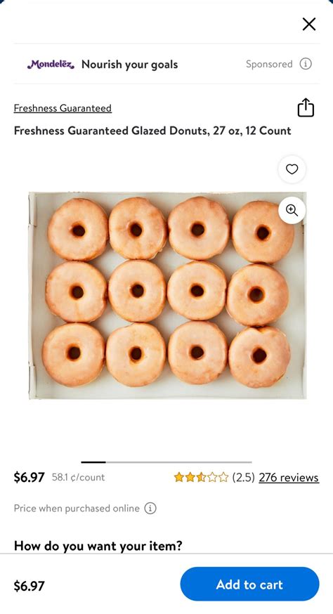 How many calories are in walmart - calories, carbs, nutrition