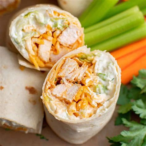 How many calories are in watching your carbs buffalo chicken wrap - calories, carbs, nutrition