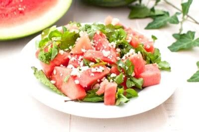 How many calories are in watermelon jicama and feta salad - calories, carbs, nutrition