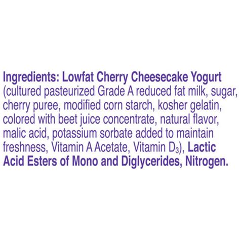 How many calories are in whips! cherry cheesecake - calories, carbs, nutrition