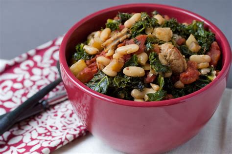 How many calories are in white bean kale ragout - calories, carbs, nutrition