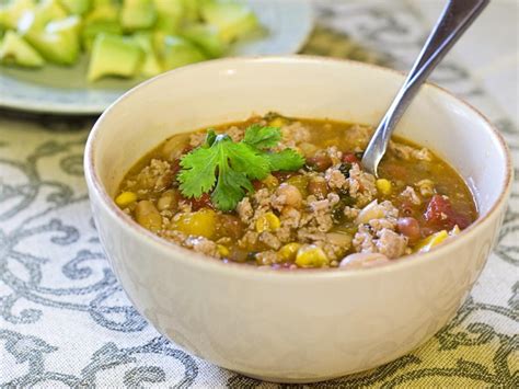 How many calories are in white chicken chili - calories, carbs, nutrition