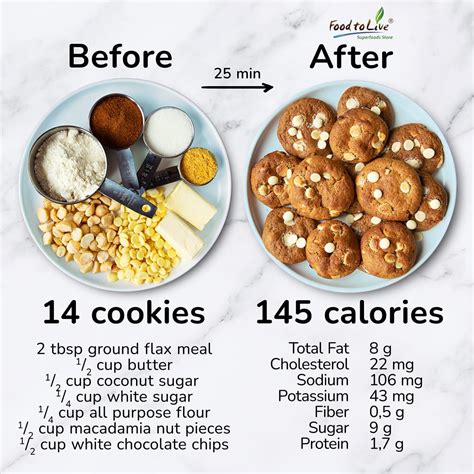 How many calories are in white chocolate macadamia cookie - small - calories, carbs, nutrition