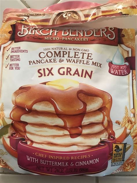 How many calories are in whole grain pancakes - calories, carbs, nutrition