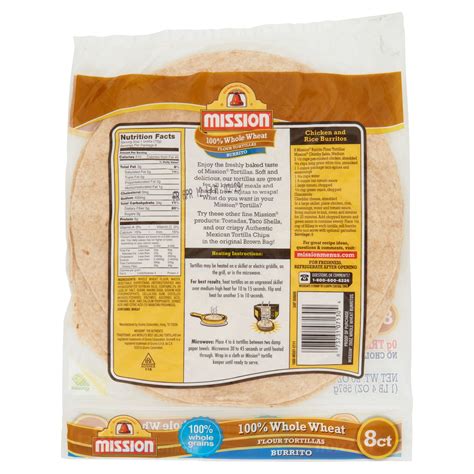 How many calories are in whole wheat tortilla - calories, carbs, nutrition