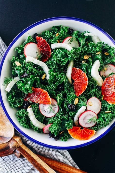 How many calories are in winter kale salad - calories, carbs, nutrition