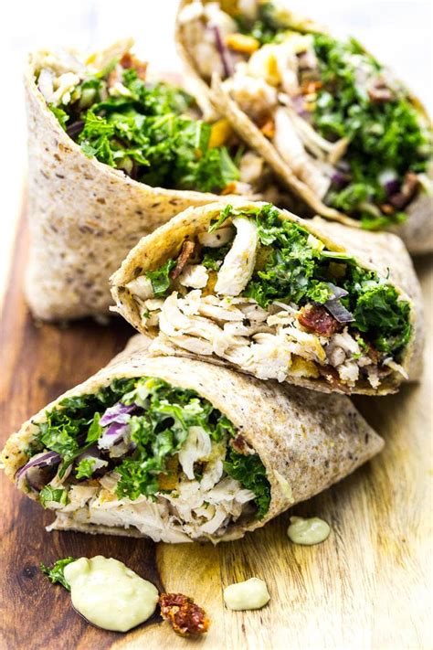 How many calories are in wrap caesar avocado kale 10