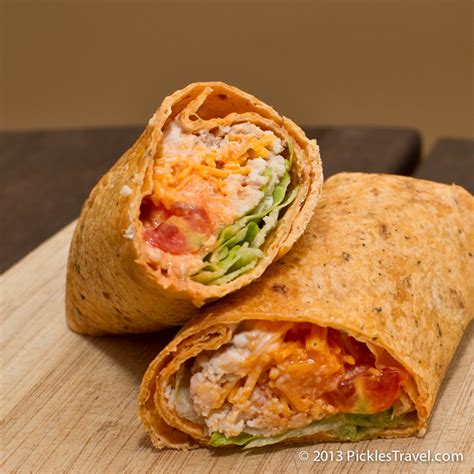 How many calories are in wrap chicken rndm grilled buffalo ranch 10