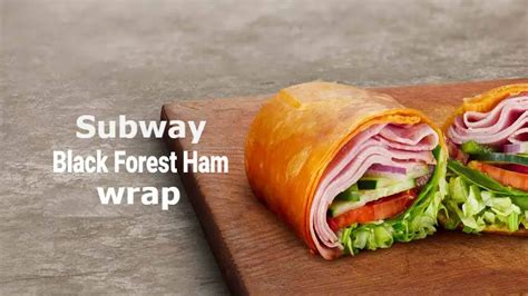 How many calories are in wrap ham & swiss honey mustard 1/2 wrap - calories, carbs, nutrition