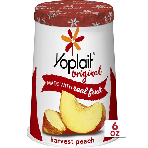 How many calories are in yogurt, greek, yoplait peach - calories, carbs, nutrition