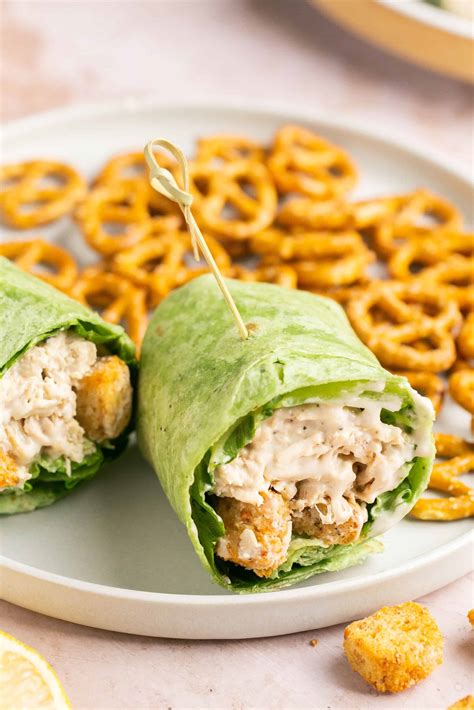 How many calories are in your health your way chicken caesar wrap - calories, carbs, nutrition