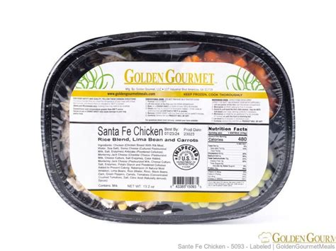 How many calories are in your health your way sante fe chicken 12 oz - calories, carbs, nutrition