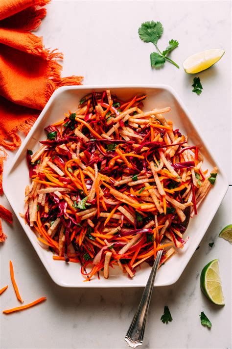 How many calories are in zesty jicama slaw - calories, carbs, nutrition