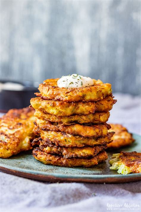 How many calories are in zucchini fritters - calories, carbs, nutrition