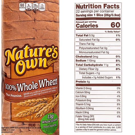 How many carbs are in 100% whole wheat toast - calories, carbs, nutrition