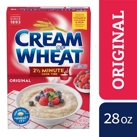 How many carbs are in 2.5 minute hot cereal - calories, carbs, nutrition