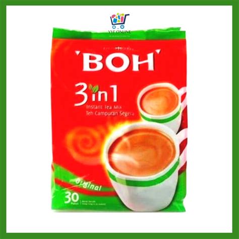 How many carbs are in 3 in 1 instant teh mix - calories, carbs, nutrition