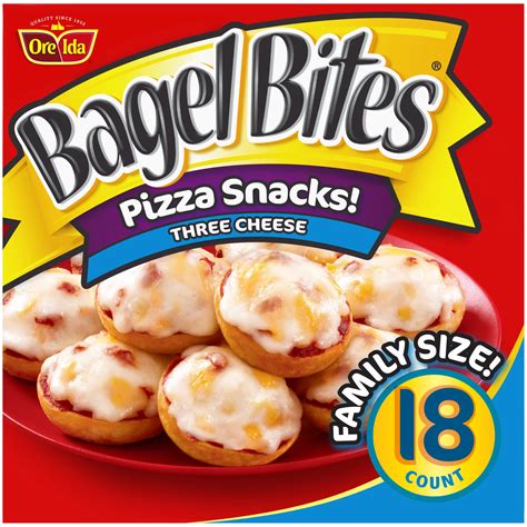 How many carbs are in 9 cheese bagel bites - calories, carbs, nutrition