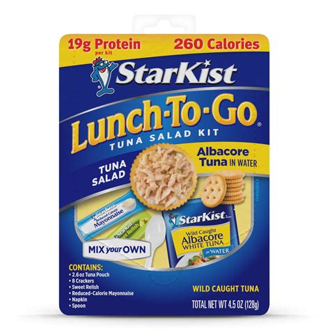 How many carbs are in albacore lunch to go - calories, carbs, nutrition