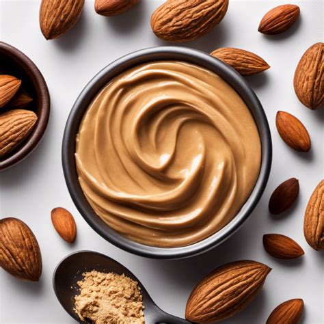 How many carbs are in almond butter, crunchy - calories, carbs, nutrition